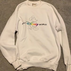 White Disney sweatshirt